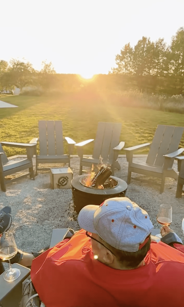 Romantic places to stay in Door County: Chill out for the perfect night at Twelve Eleven Wine + Provisions in Sister Bay.